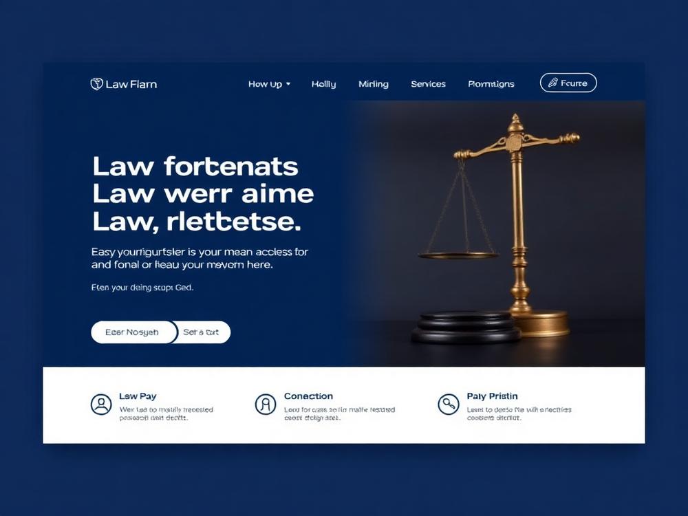 Projeto demonstrativo de landing page para Serviços Profissionais